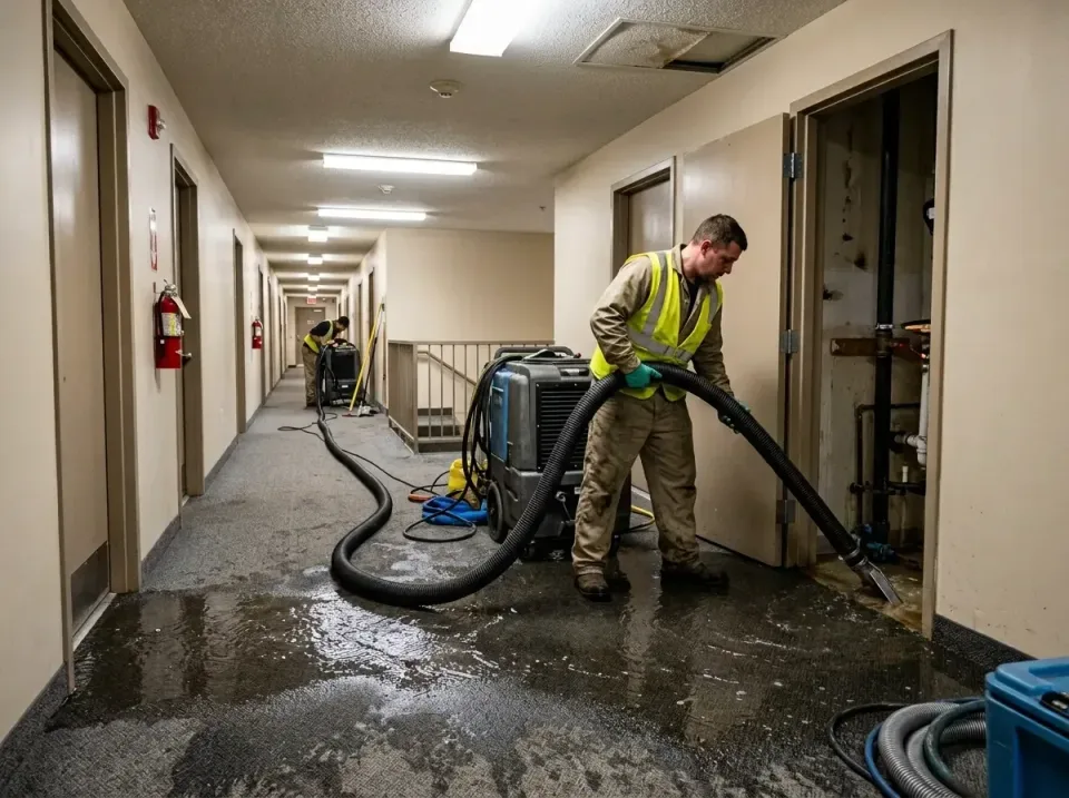 multi-unit-apartment-hallway-f-005 — frequently asked questions, Emergency Burst Pipe Water Extraction & Removal in Enoch, UT